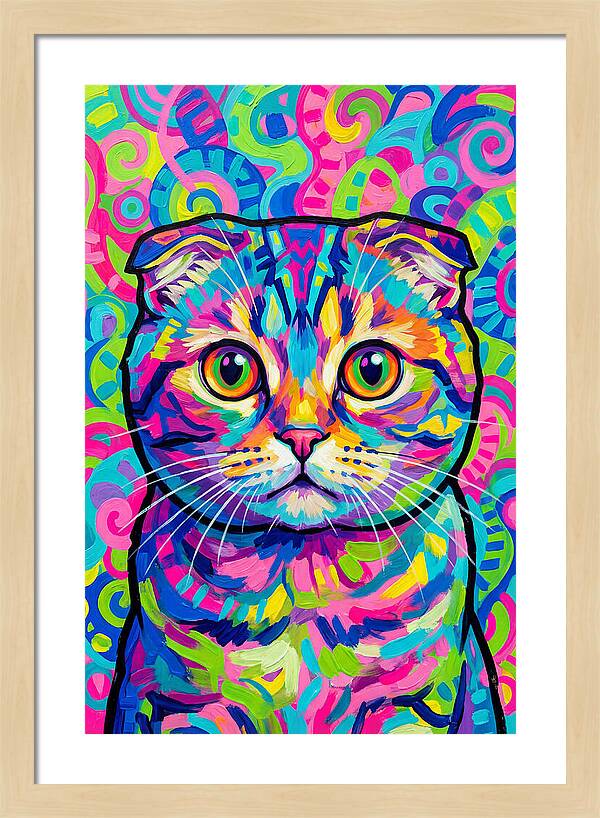 Charming Scottish Fold Cat