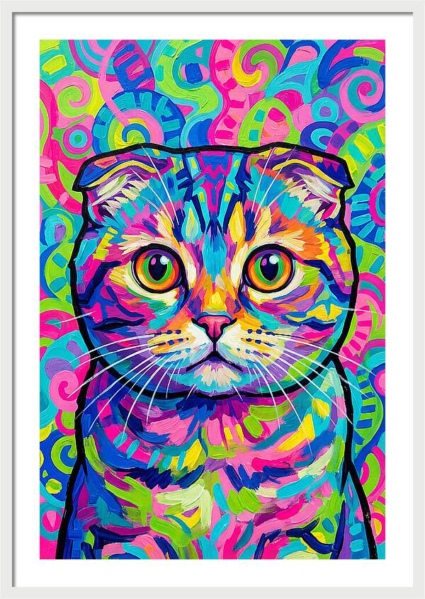 Charming Scottish Fold Cat