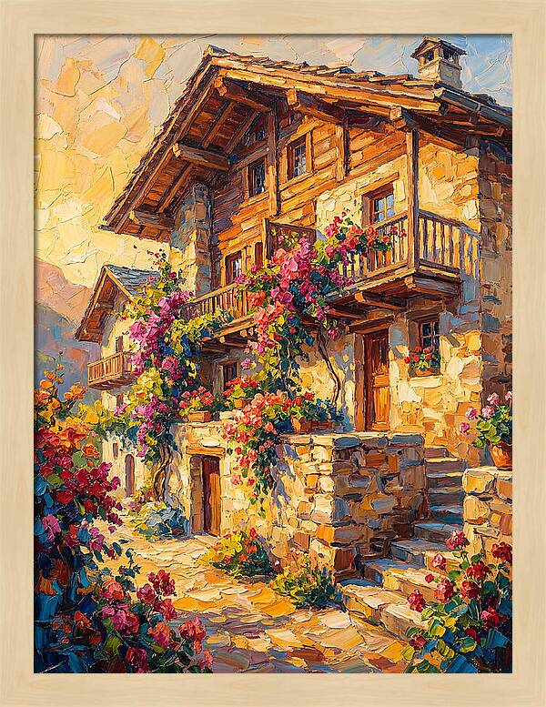 Charming Swiss Chalet Retreat