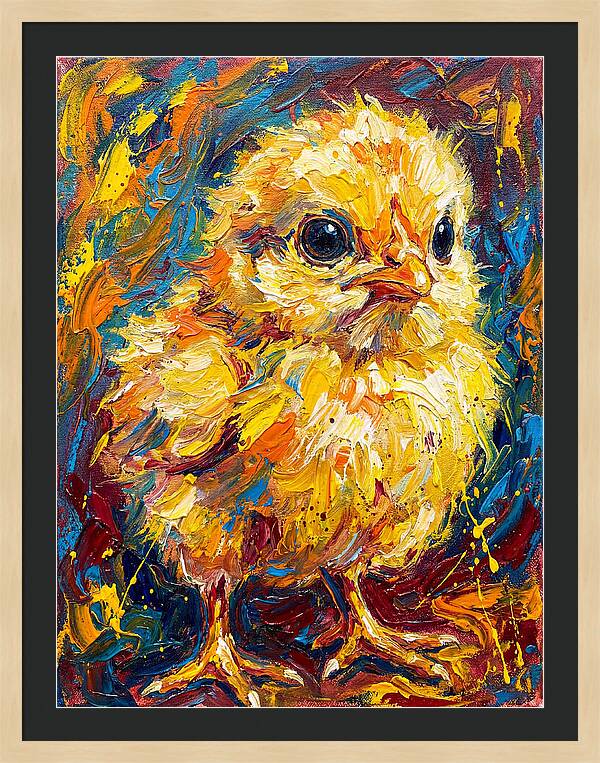 Charming Yellow Chick