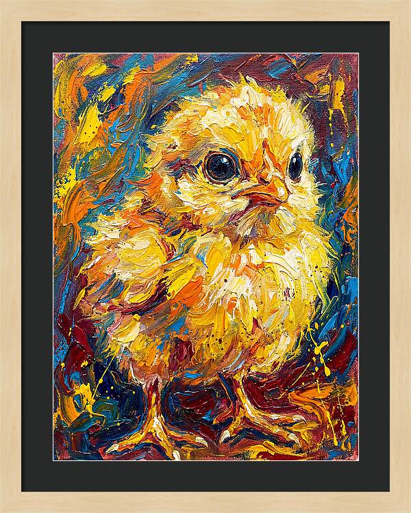 Charming Yellow Chick