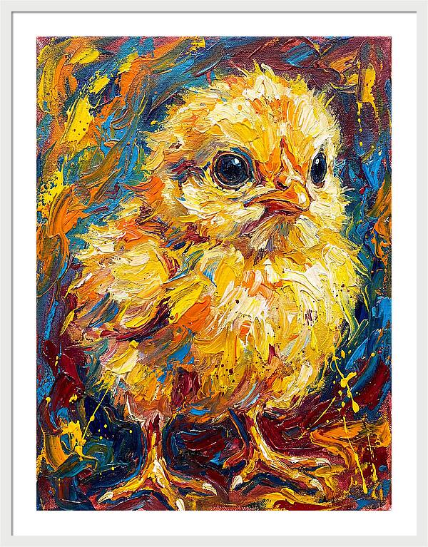 Charming Yellow Chick