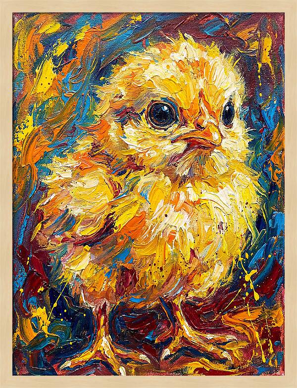 Charming Yellow Chick