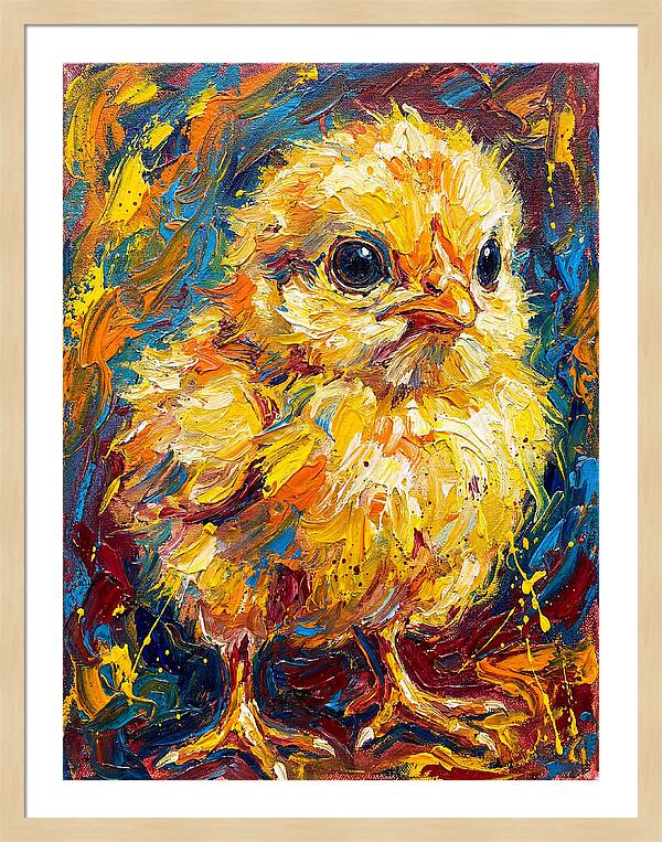 Charming Yellow Chick