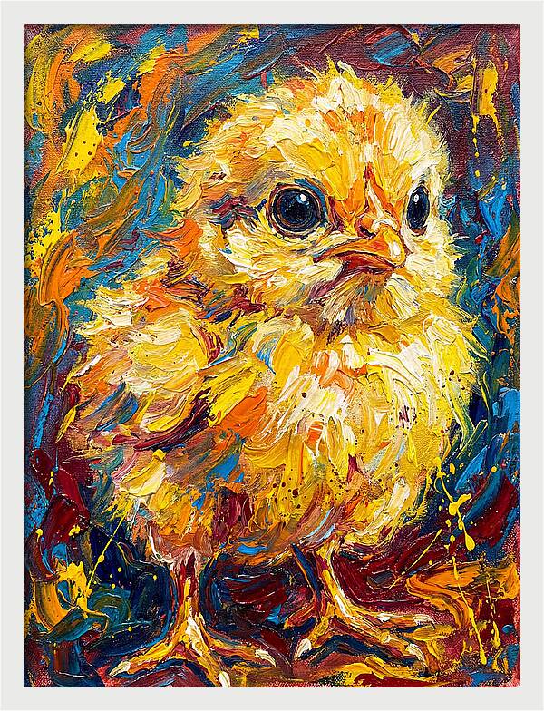 Charming Yellow Chick
