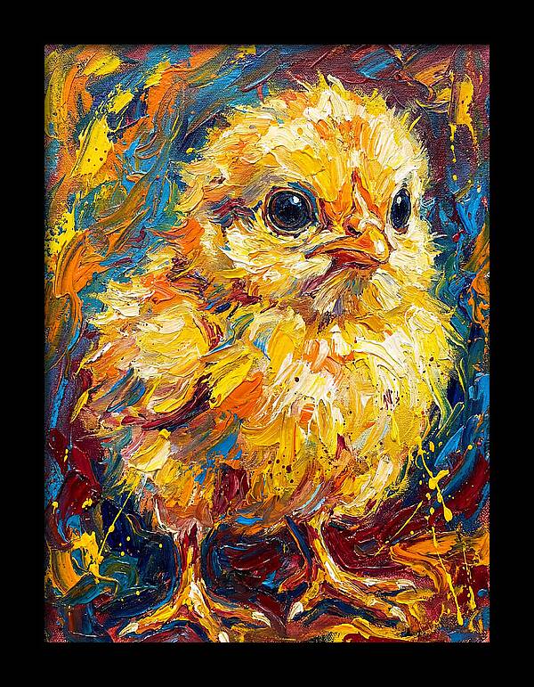 Charming Yellow Chick