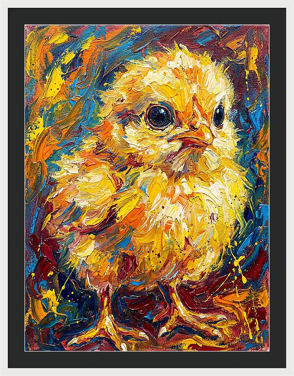 Charming Yellow Chick
