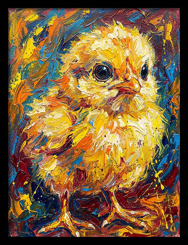 Charming Yellow Chick