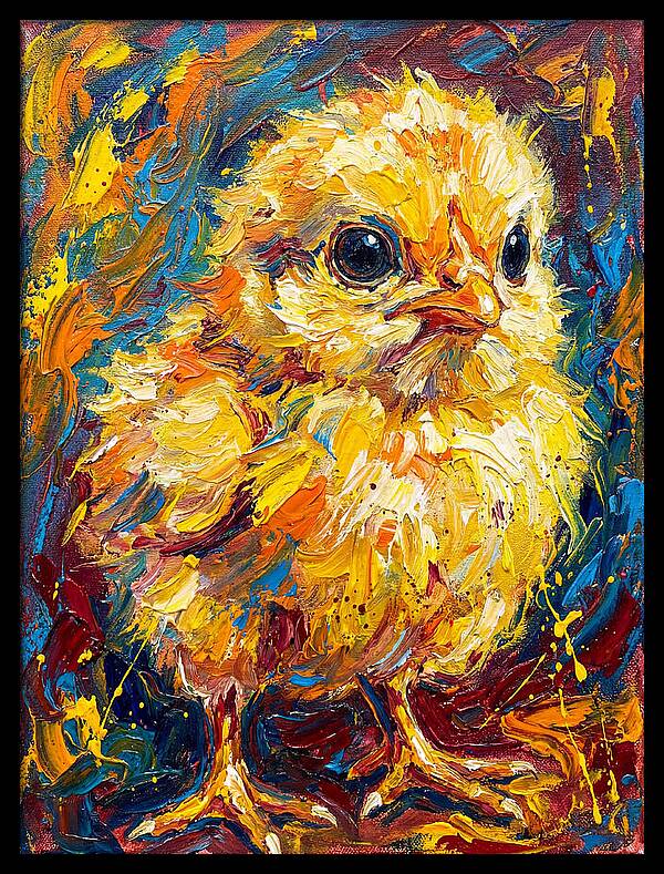 Charming Yellow Chick