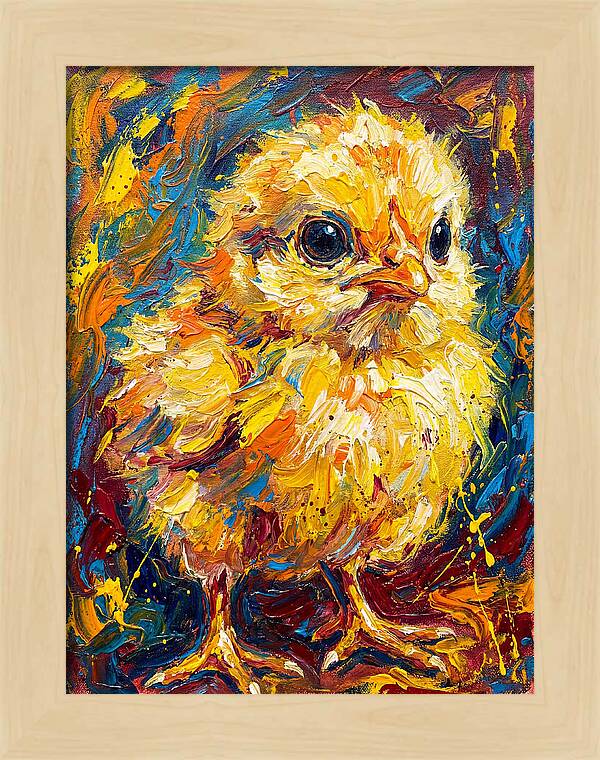 Charming Yellow Chick