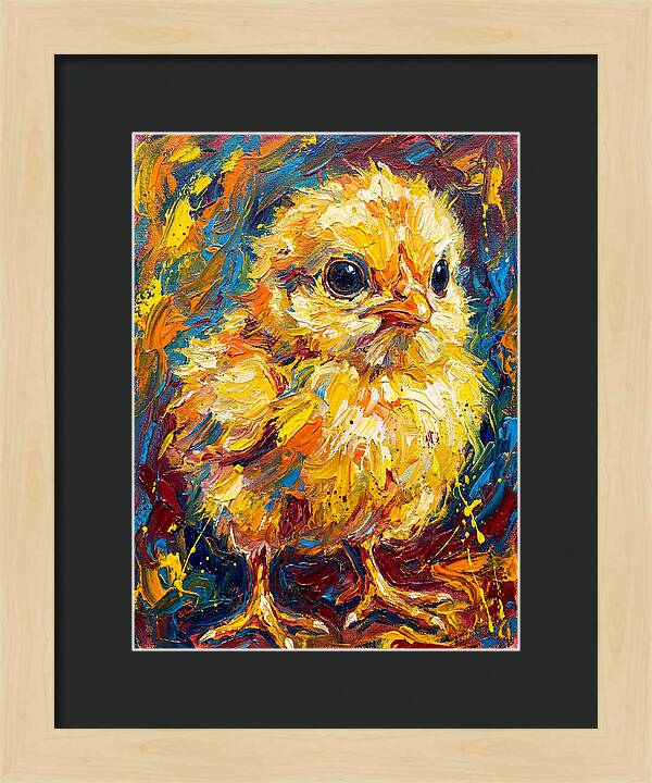 Charming Yellow Chick