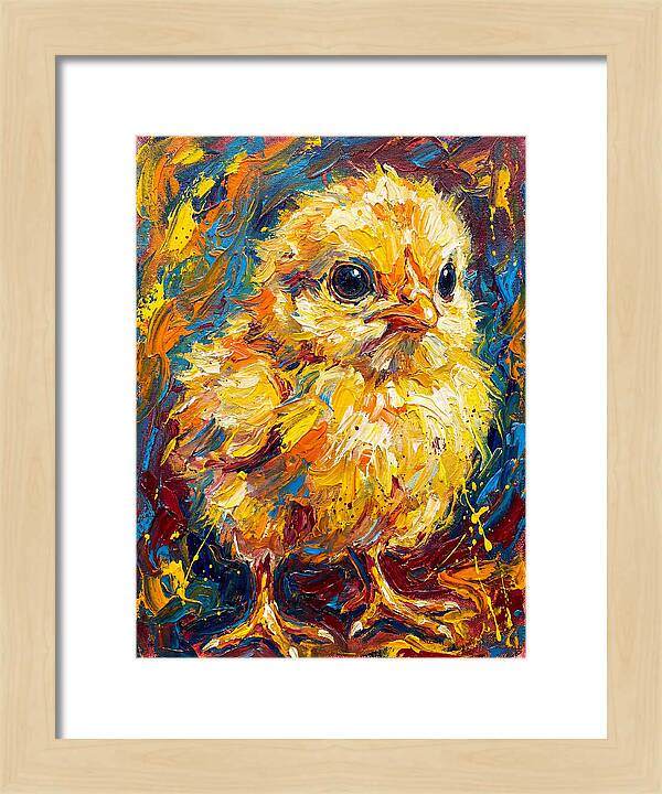 Charming Yellow Chick
