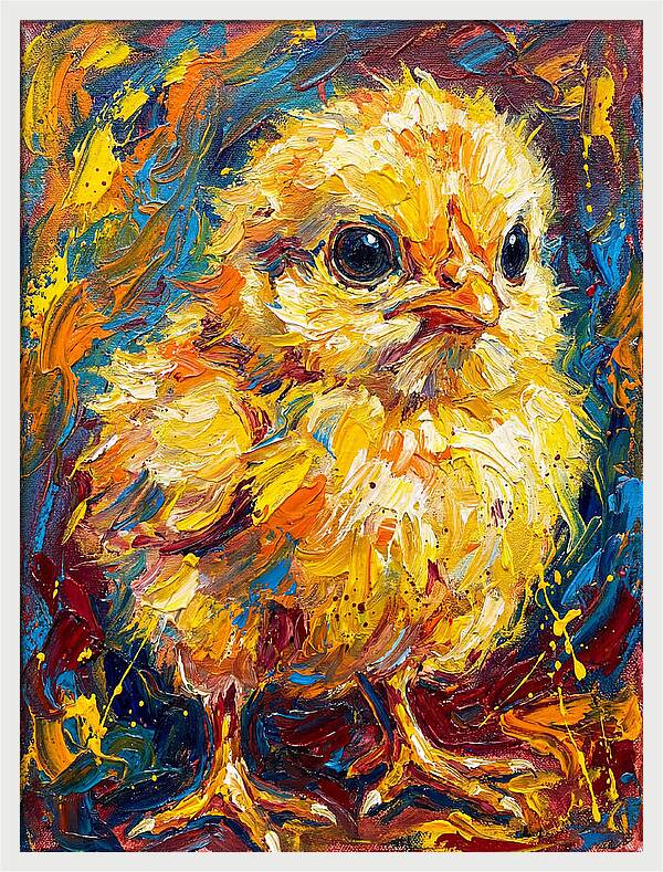 Charming Yellow Chick