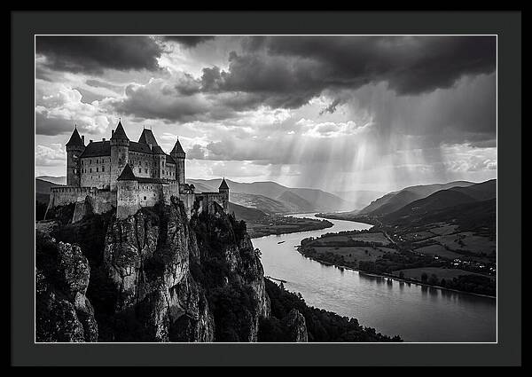 Chateau Beynac Overlooking The Valley