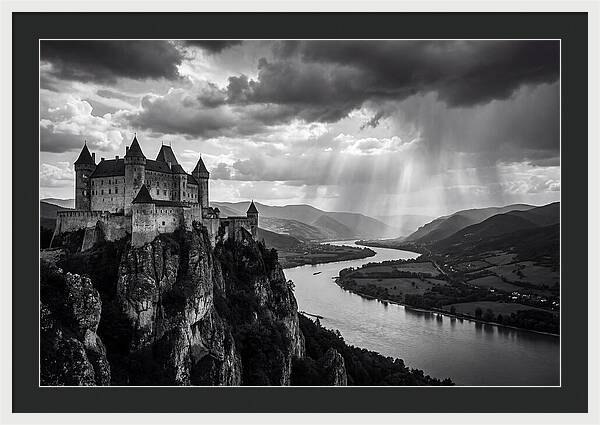 Chateau Beynac Overlooking The Valley