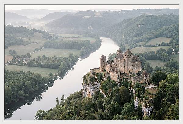 Chateau De Beynac Above The Dordogne