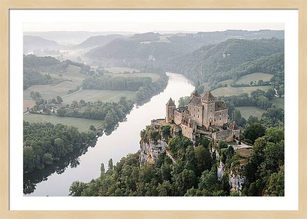 Chateau De Beynac Above The Dordogne
