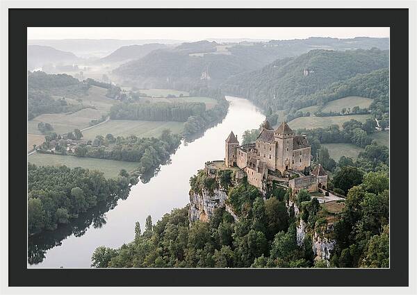 Chateau De Beynac Above The Dordogne