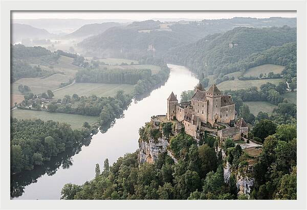 Chateau De Beynac Above The Dordogne