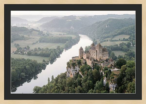 Chateau De Beynac Above The Dordogne