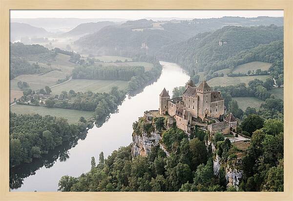 Chateau De Beynac Above The Dordogne