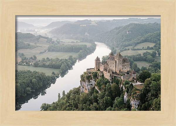 Chateau De Beynac Above The Dordogne