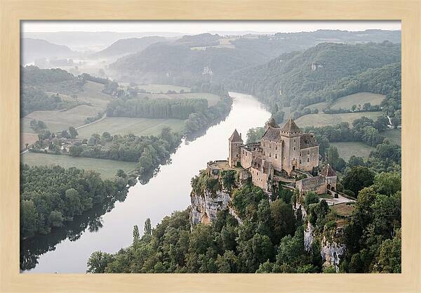 Chateau De Beynac Above The Dordogne
