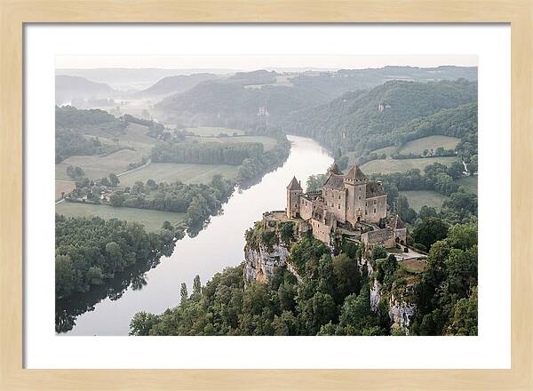 Chateau De Beynac Above The Dordogne