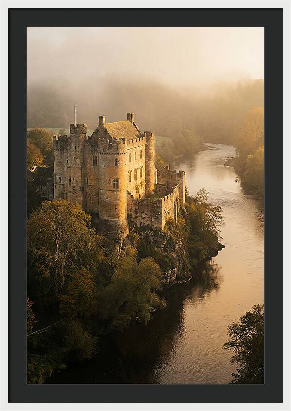 Chateau De Beynac At Dawn
