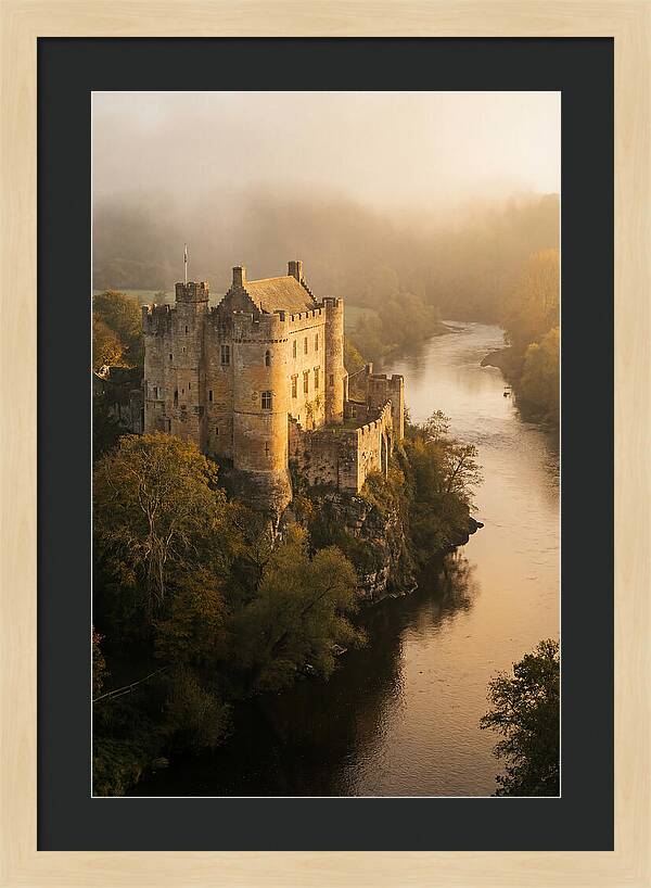 Chateau De Beynac At Dawn