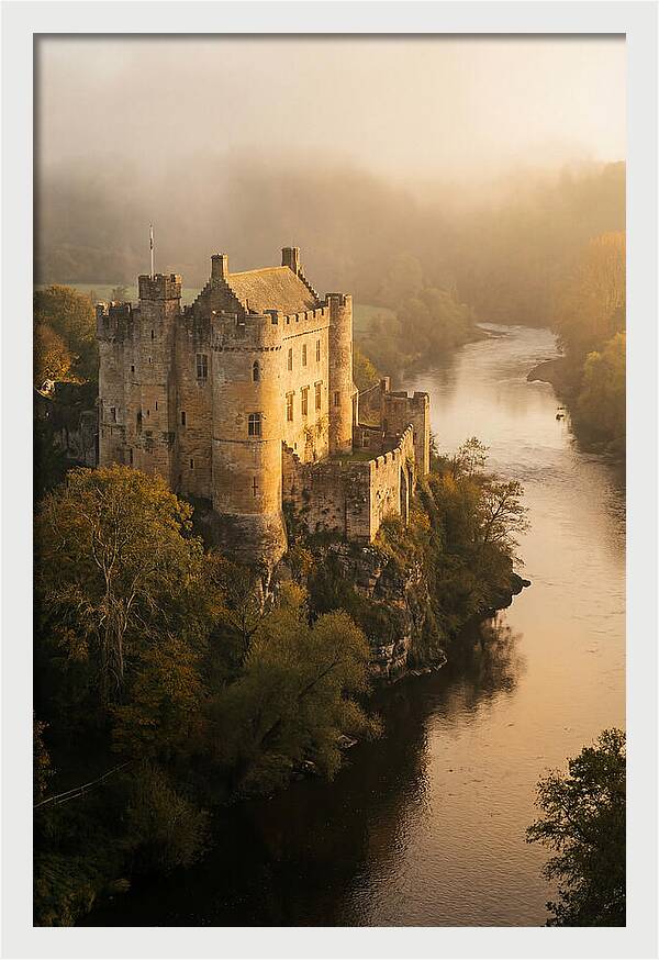Chateau De Beynac At Dawn