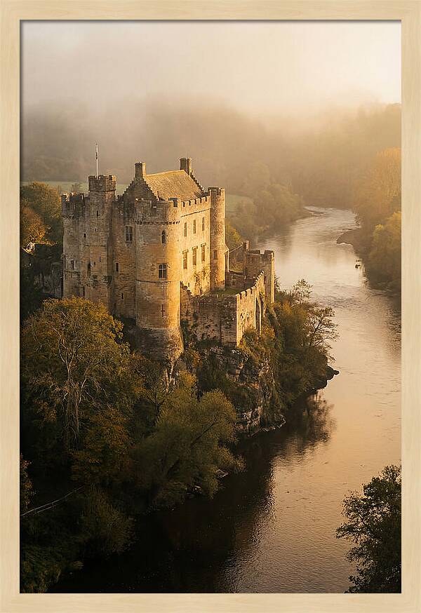 Chateau De Beynac At Dawn
