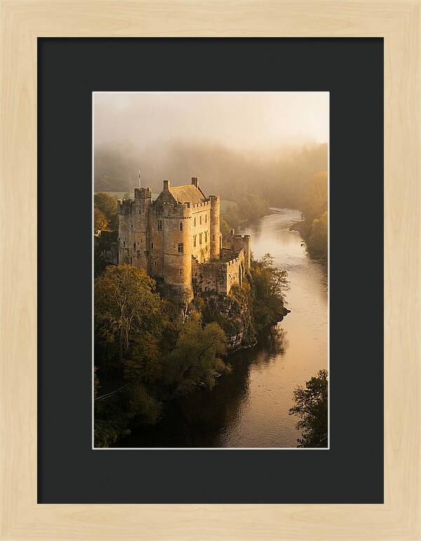 Chateau De Beynac At Dawn