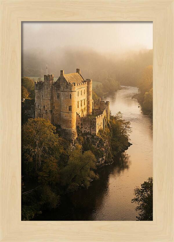 Chateau De Beynac At Dawn