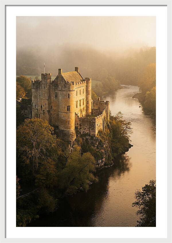 Chateau De Beynac At Dawn