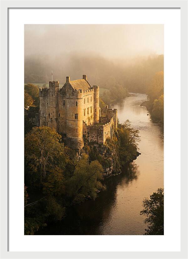 Chateau De Beynac At Dawn