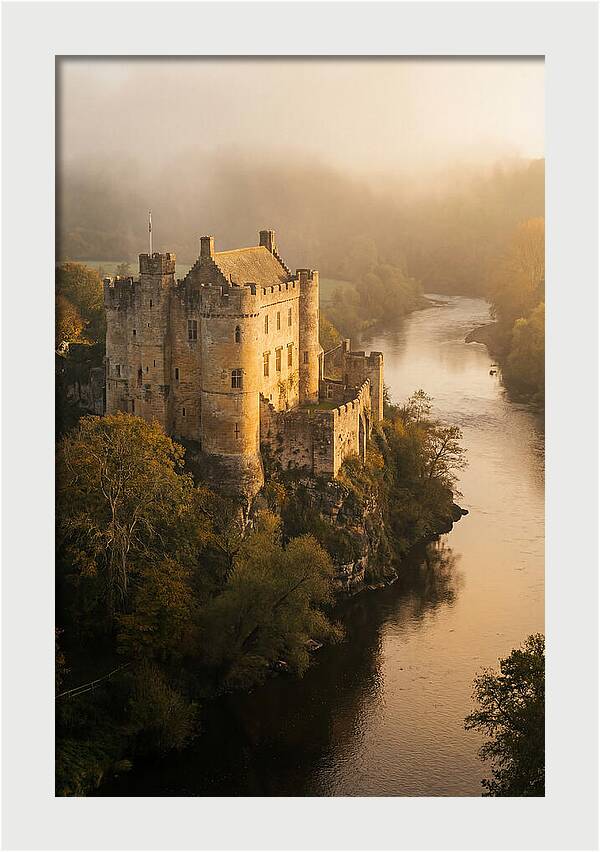 Chateau De Beynac At Dawn