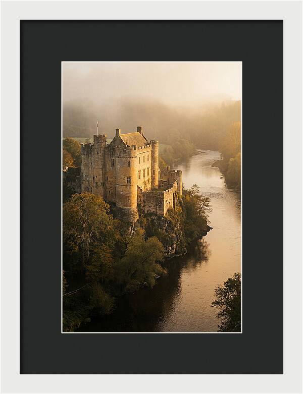 Chateau De Beynac At Dawn