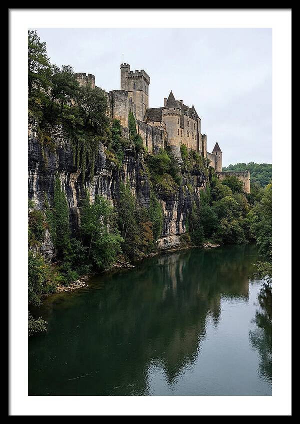 Chateau De Beynac Overlooking Dordogne River