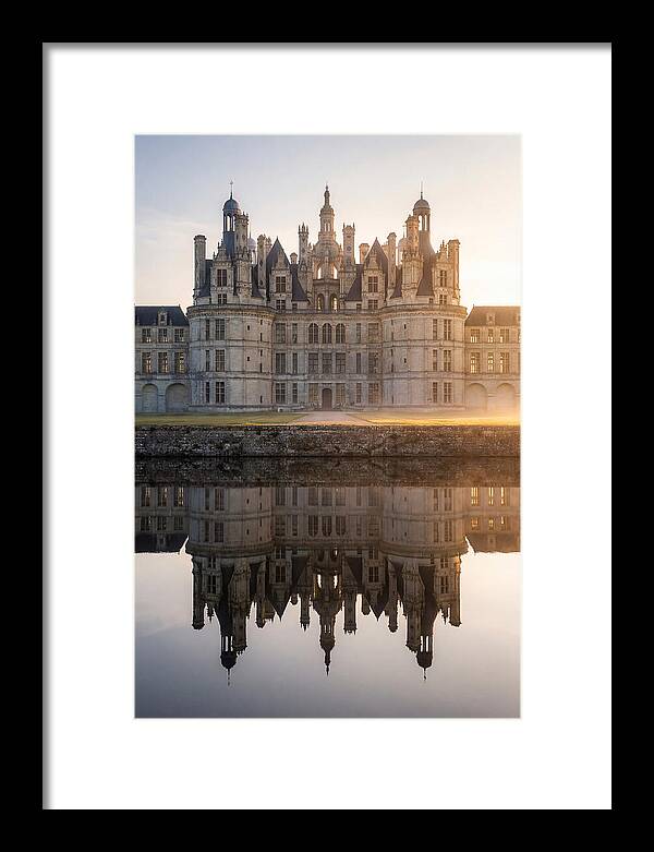 Chateau De Chambord At Dawn