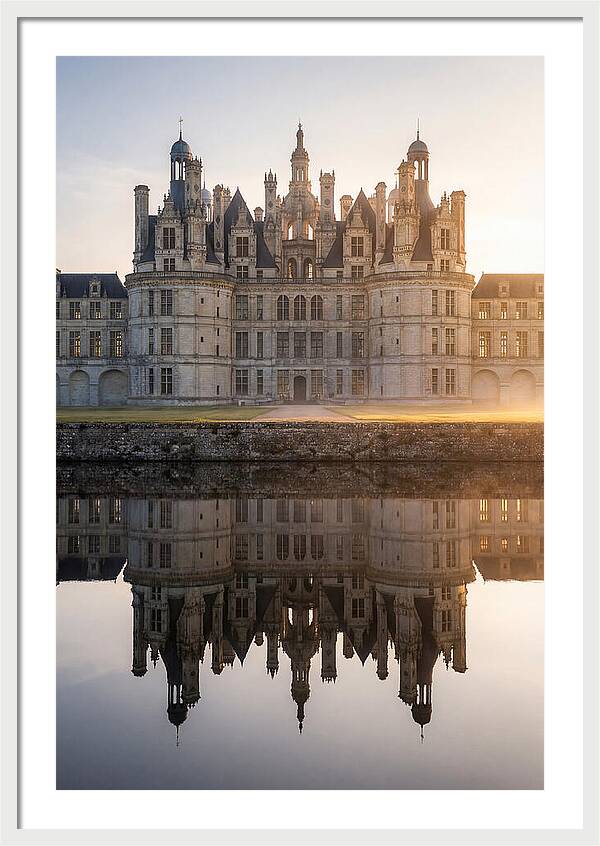 Chateau De Chambord At Dawn