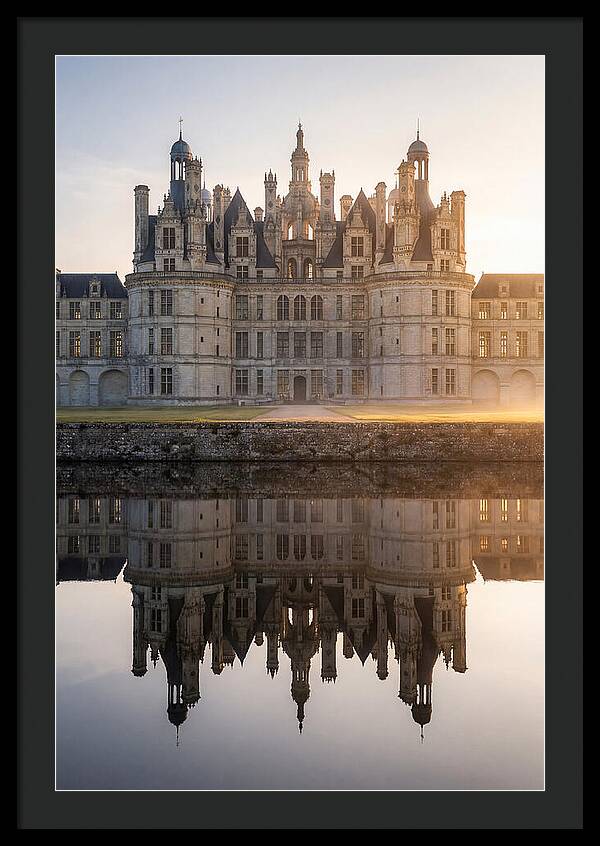 Chateau De Chambord At Dawn
