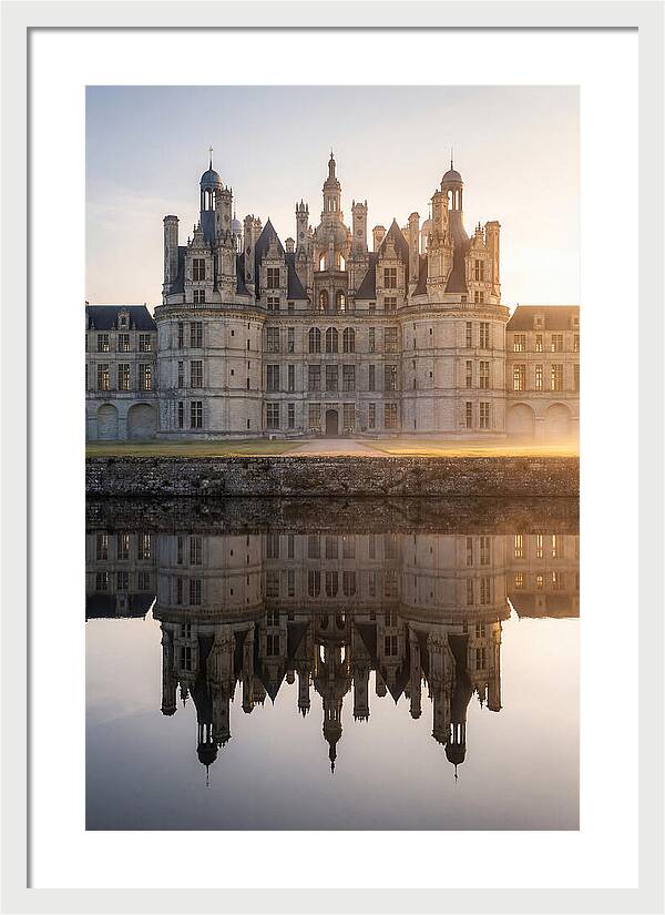 Chateau De Chambord At Dawn