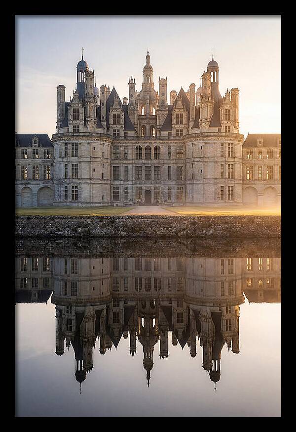 Chateau De Chambord At Dawn