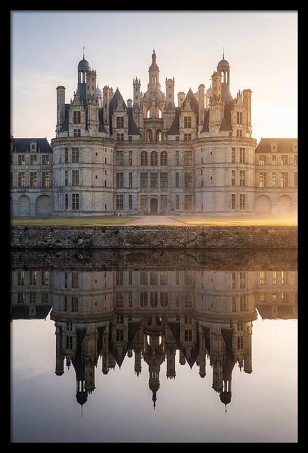 Chateau De Chambord At Dawn