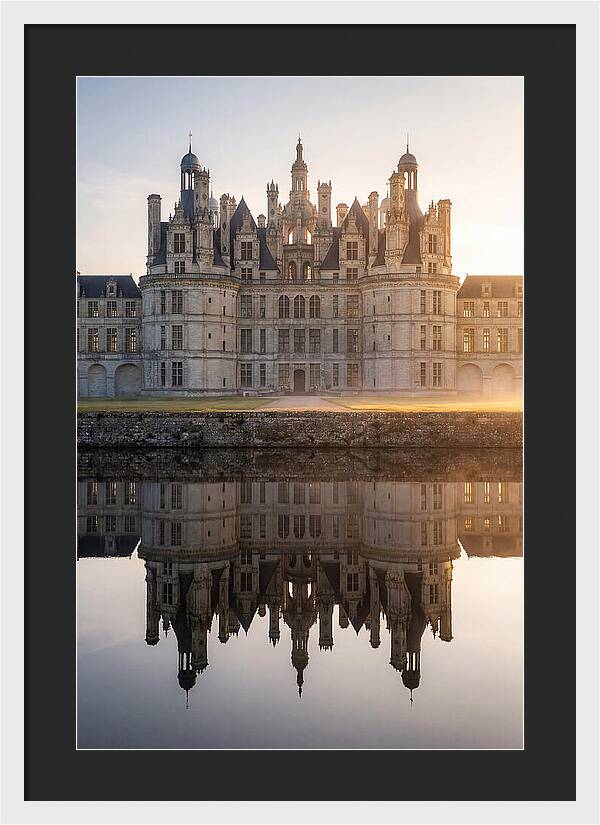 Chateau De Chambord At Dawn