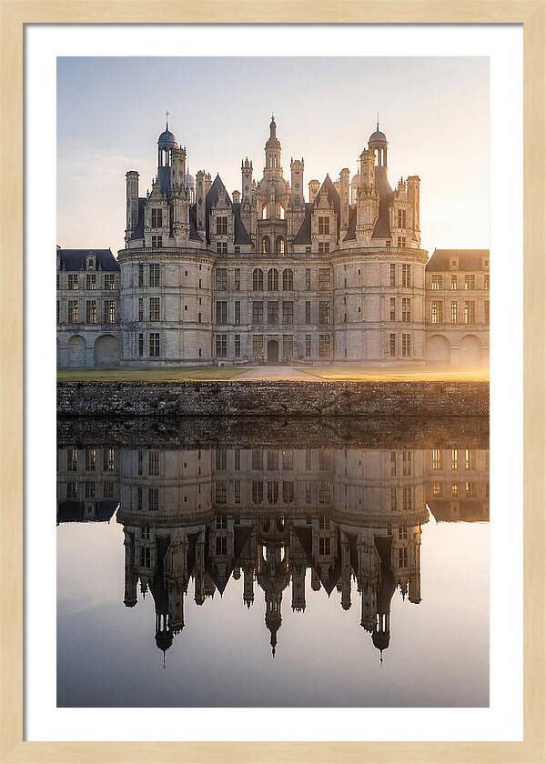 Chateau De Chambord At Dawn
