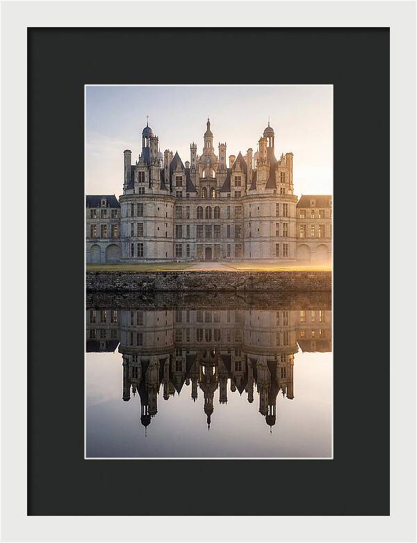 Chateau De Chambord At Dawn