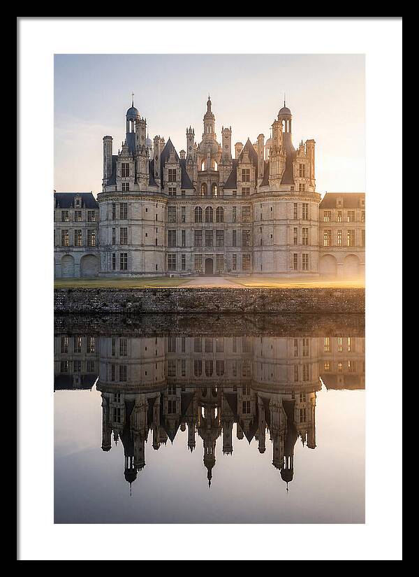 Chateau De Chambord At Dawn
