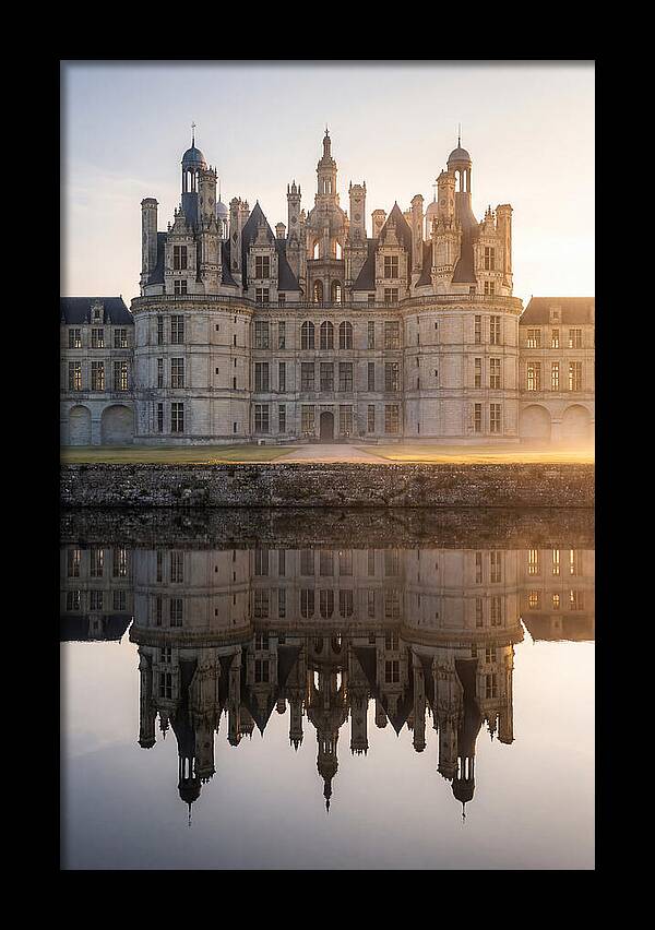 Chateau De Chambord At Dawn